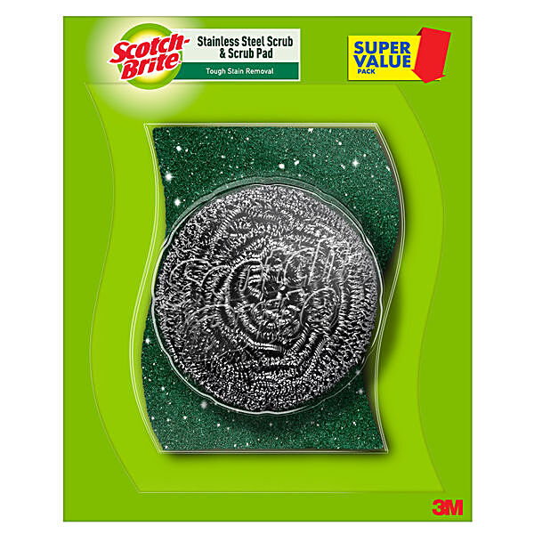 Scotch-Brite Stainless Steel Scrub 1Pc