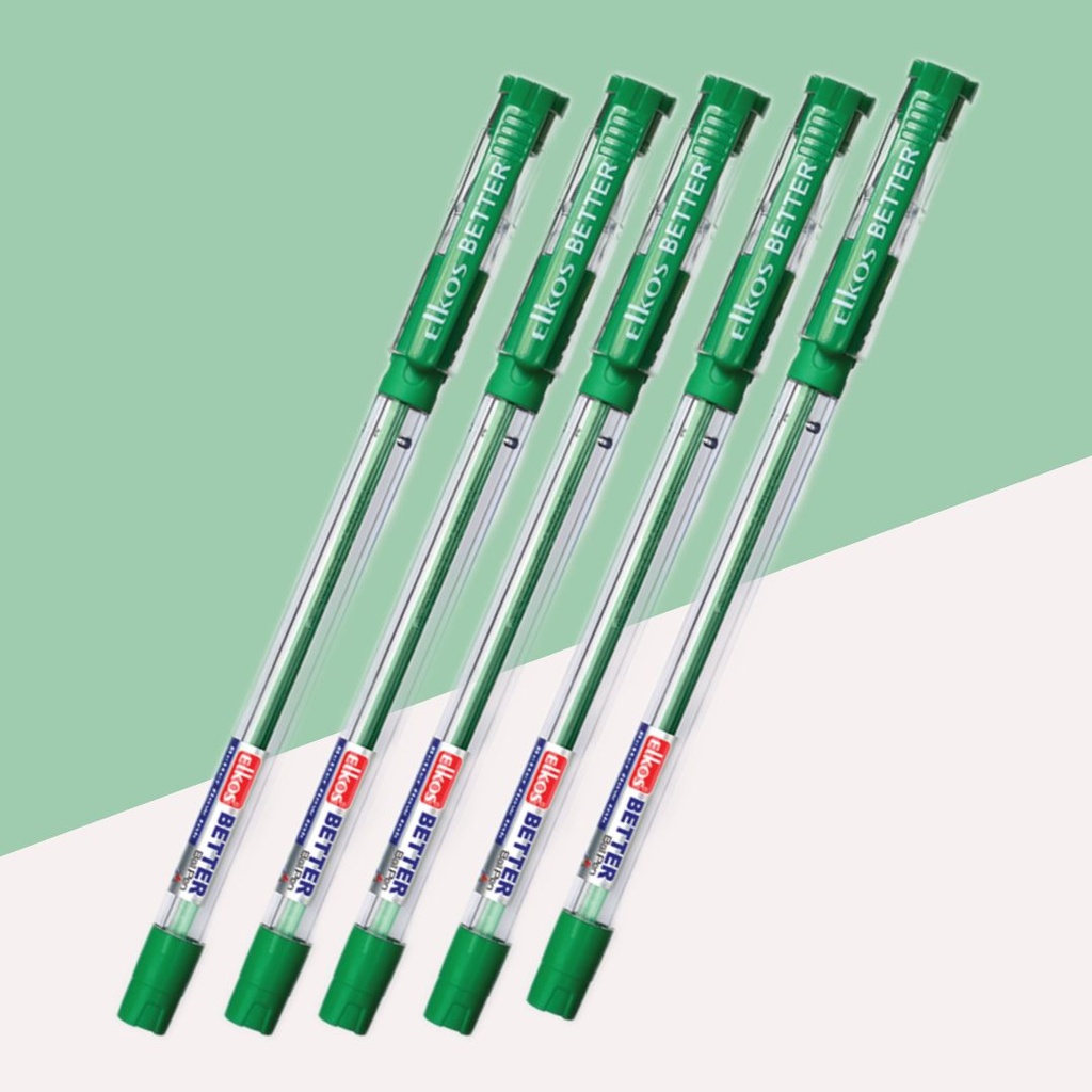 Cello Green Pen