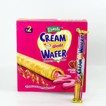 Cream Weds Wafer