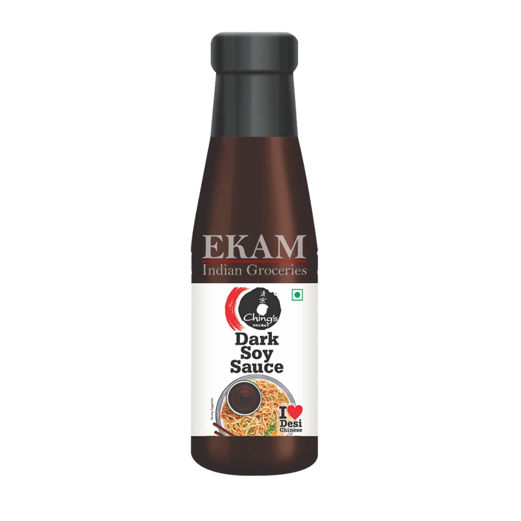 Ching's Secret Dark Soy Sauce, 210 G Bottle