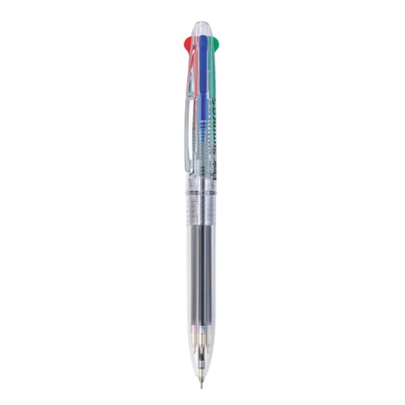 Flair Sunny Retractable 0.5Mm Ball Pen Box Pack | Swiss Tip Technology | Retractable Mechanism & Low Viscosity Ink System | Smooth & Effortless Writing With Sleek Clip Design | Pack Of 5 Pens