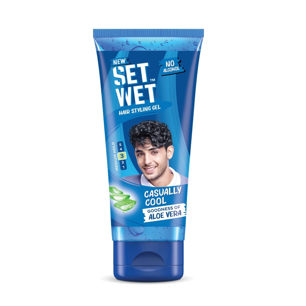 Set Wet Style Hair Gel Cool Hold 50Ml