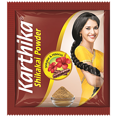 Karthika Shikakai Powder, 5.8 G (Pack Of 1200)