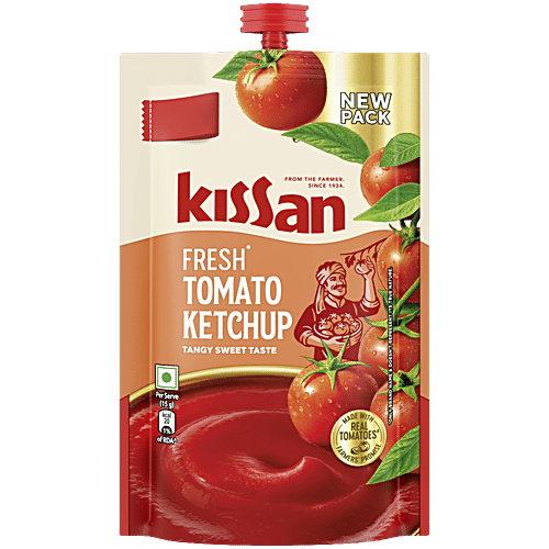 Kissan Fresh Tomato Ketchup, 85 G