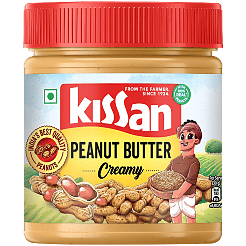 Kissan Creamy Peanut Butter, 350 G Bottle