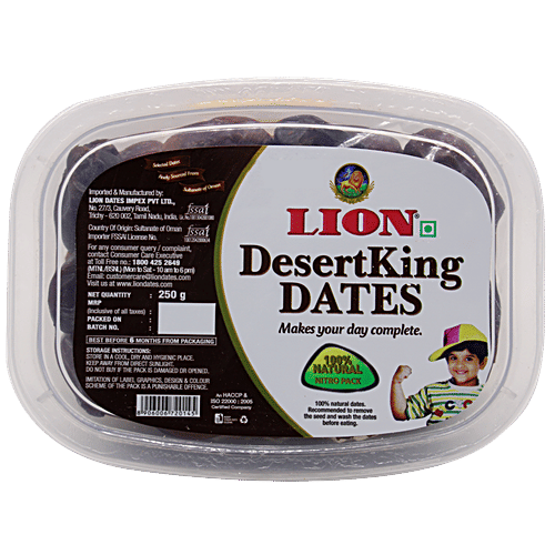 Lion Dates/Kharjura - Desert King, 250 G
