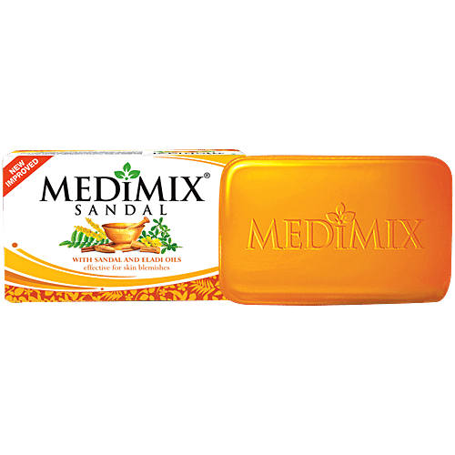Medimix Sandal Bathing Soap Bar - With Eladi Oils, 125 G