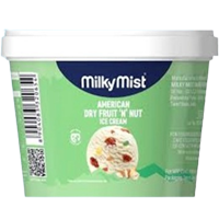 Milky Mist American Dry Fruit N Nut Ice Cream 100Ml