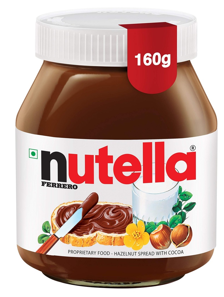 Nutella Hazelnut Spread With Cocoa 160G