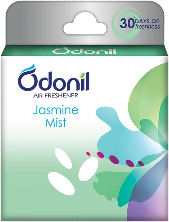 Odonil Bathroom Air Freshener Blocks , Jasmine Mist-48Gm