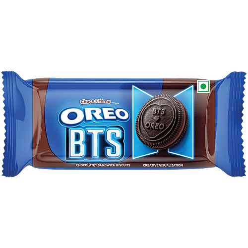 Cadbury Oreo Chocolate Creme Flavoured Chocolate Sandwich Biscuits, 41.75 G