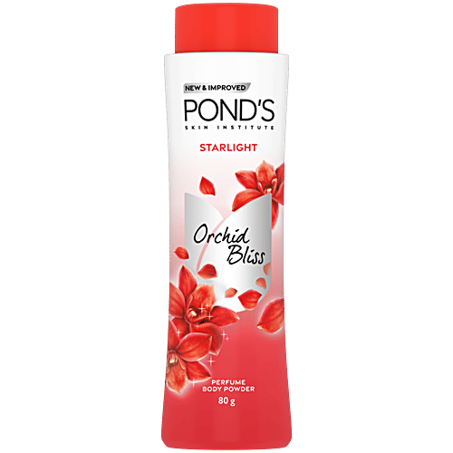 Pond'S Starlight Orchid & Jasmin Note Perfumed Talc Powder, 80 G