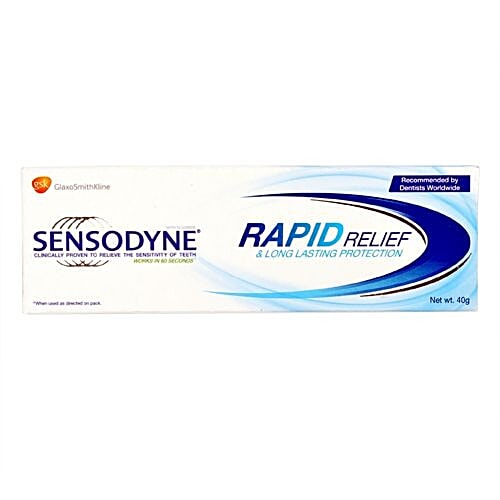 Sensodyne Rapid Relief Toothpaste, 40 G