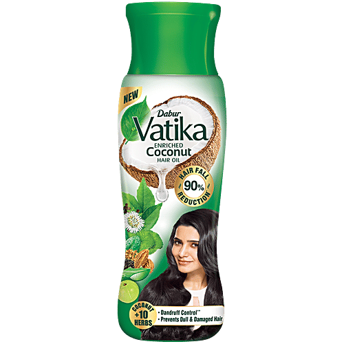 Dabur Vatika Enriched Coconut Hair Oil, 80 Ml