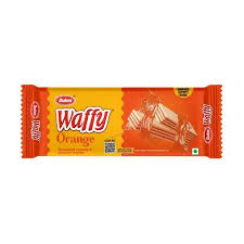 Dukes Waffy Orange Flavoured Creamy & Crunchy Wafers 55 Gm