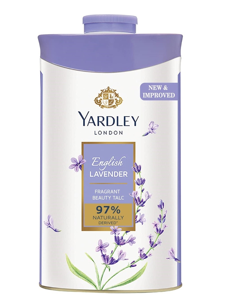 Yardley London English Lavender Fragrant Beauty Talc 50G