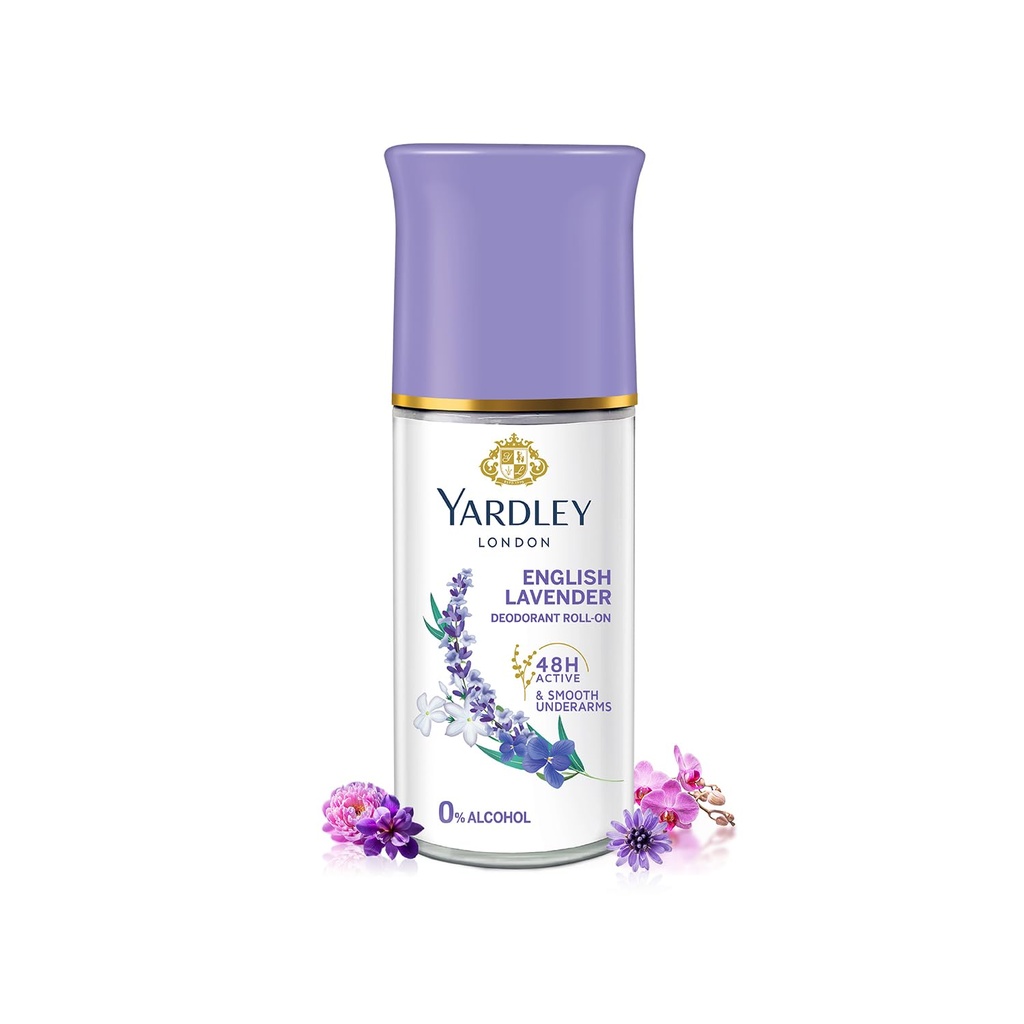 English Lavender Deodorant Roll-On By Yardley London 1.7 Oz