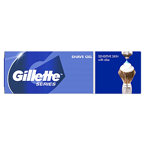 [GILSAV-00326] Gillette Series Shave Gel - For Sensitive Skin, With Aloe, 60 G