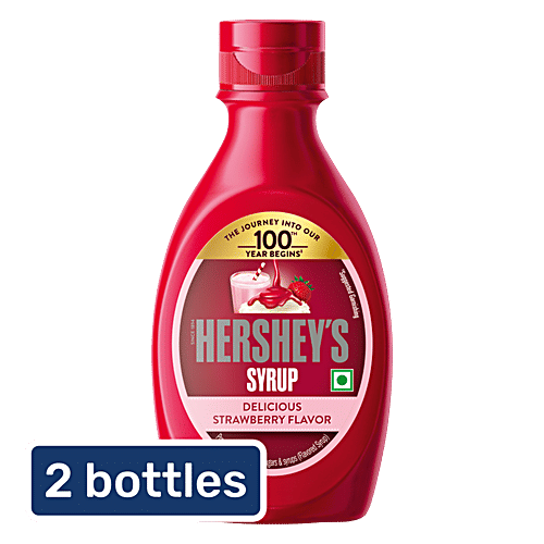 [HERSYR-00371] Hershey'S Strawberry Syrup, 2X180 G (Multipack)