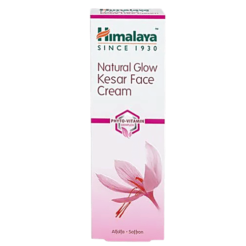 [HIMFAC-00379] Himalaya Natural Glow Kesar Face Cream, 50 G