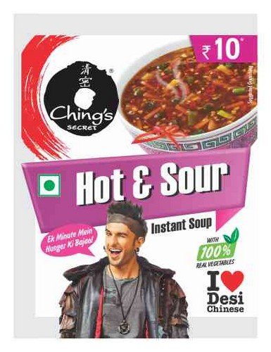 [HOTSOU-00385] Ching'S Secret Hot & Sour Instant Soup - Pack Of 20 (Hot & Sour Instant Soup, Pack Of 20)