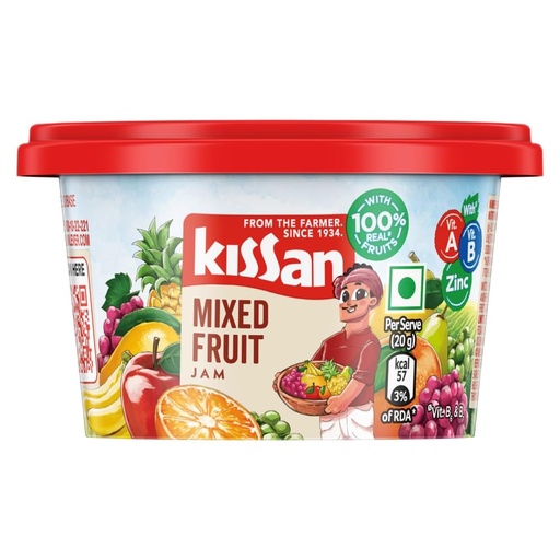 [KISMIX-00426] Kissan Mixed Fruit Jam Tub 100G