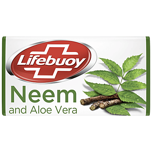 [LIFNEE-00447] Lifebuoy Neem & Aloe Vera Soap Bar, 100% Better Skin Protection, 100 G