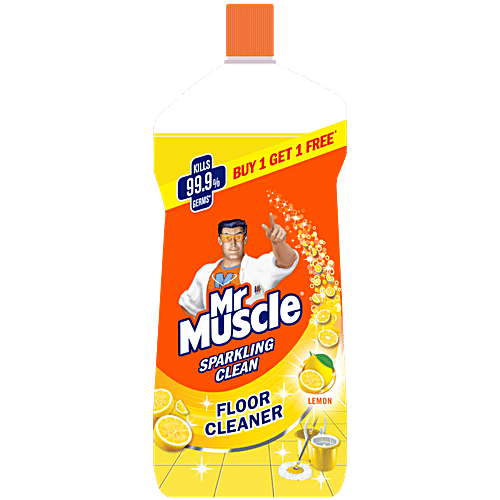 [MRMUS-00546] Mr. Muscle Sparkling Clean Floor Cleaner - Lemon, 1 L