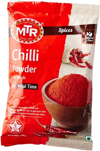 [MTRCHI-00553] 100G Chilli Powder By Mtr Foods