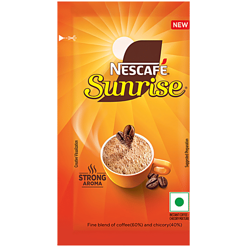[NESSUN-00590] Nescafe Instant Sunrise Coffee Chicory Mix Powder, 3.8 G