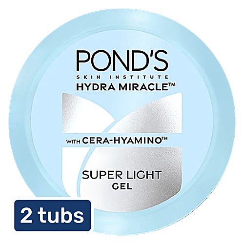 [PONHYD-00681] Pond'S Hydra Miracle Super Light Gel - With Cera Hyamino, 2X100 Ml (Multipack)