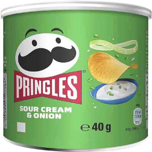 [PRINGE-00691] Pringles Sour Cream And Onion Flavour Potato Chips 40 G