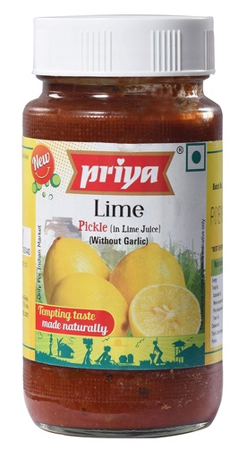 [PRILIM-00695] Priya Lime Pickle (Without Garlic)