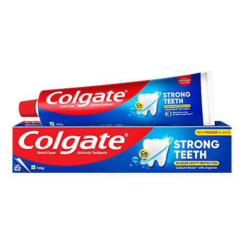 [STRTEE-00822] Colgate Strong Teeth Anticavity Toothpaste, 100 G