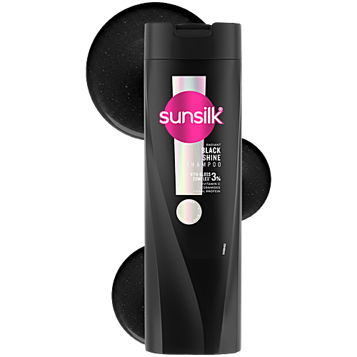 [SUNBLA-00834] Sunsilk Radiant Black Shine Shampoo, 180 Ml