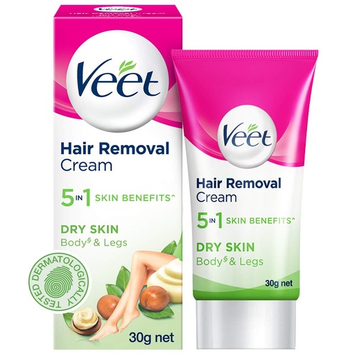 [VEEDRY-00884] Veet Dry Skin Hair Removal Cream - 30G